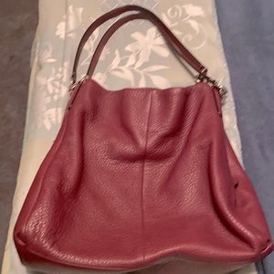 Coach Purse Maroon